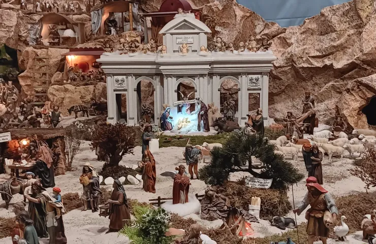 montaje de belén