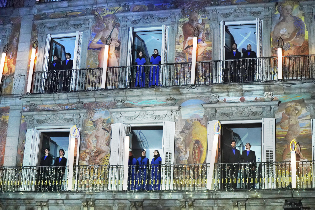 Los Reyes Magos visitan Madrid