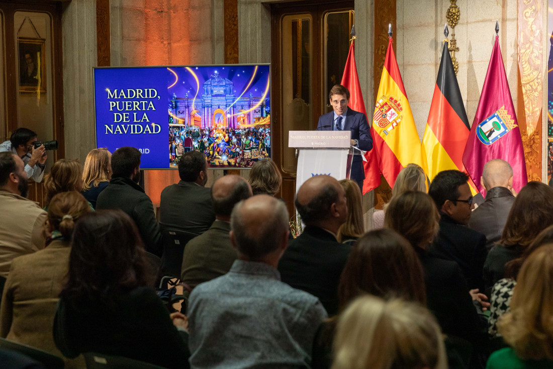 Presentación de la Navidad. Alcalde de Madrid