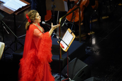 presentación de Estrella Morente con la Banda Sinfónica Municipal de Madrid 